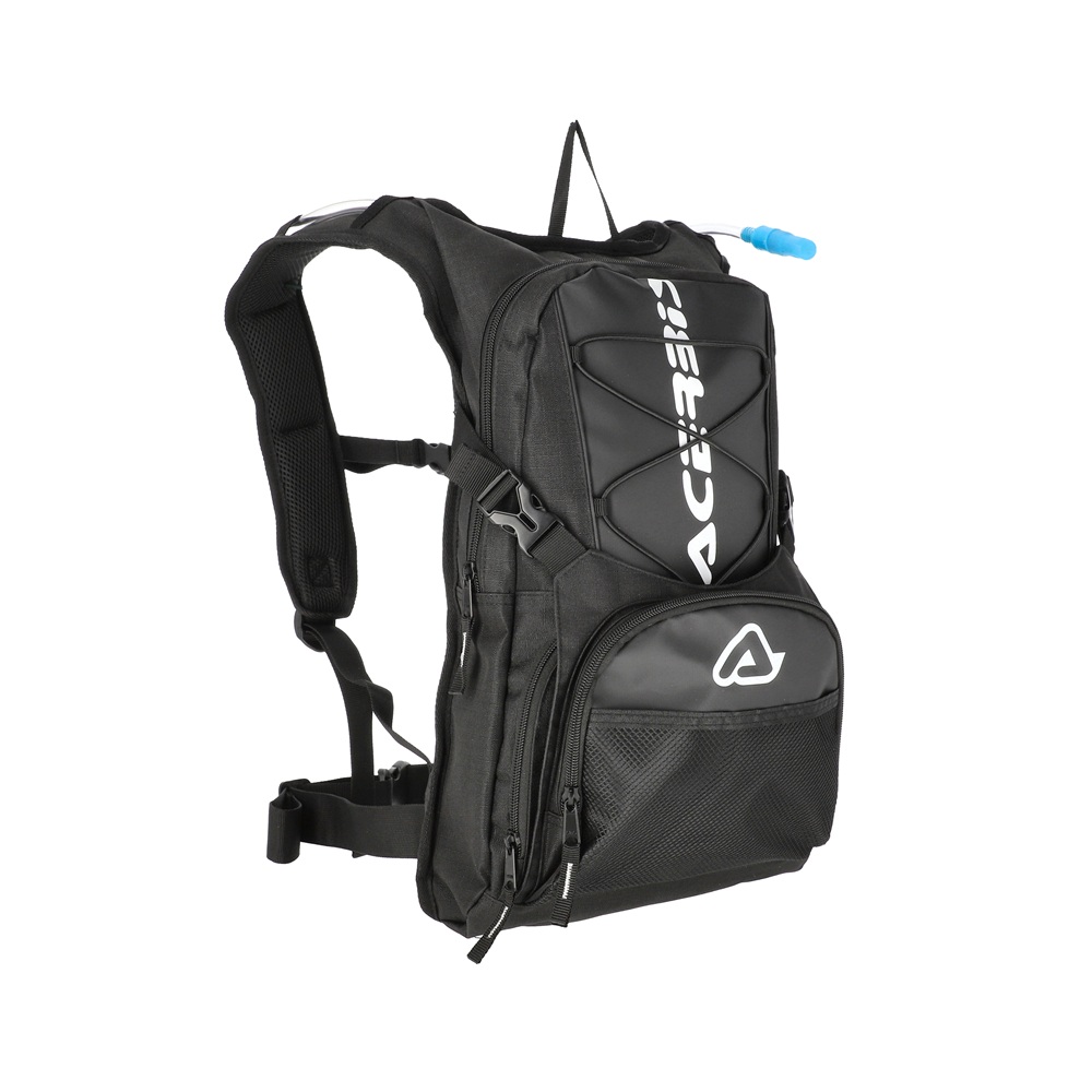 ACERBIS - BAGS - BACKPACK H20 LOGO BLACK WHITE
